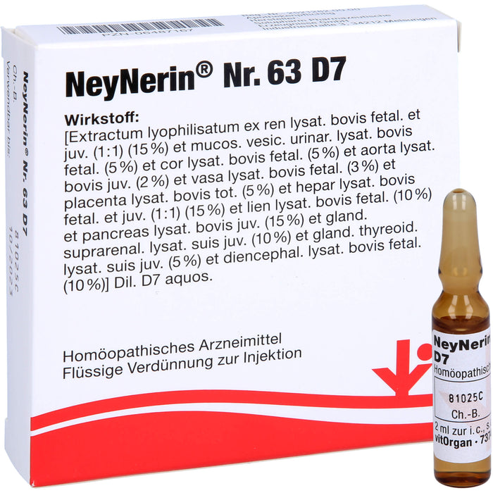 NeyNerin® Nr.63 D7 Amp., 5X2 ml AMP