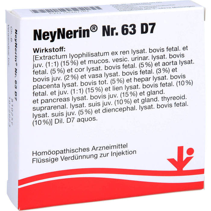 NeyNerin® Nr.63 D7 Amp., 5X2 ml AMP