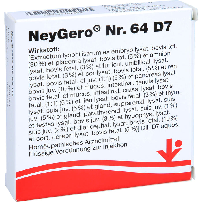 NeyGero Nr. 64 D7 flüssige Verdünnung, 5 ml Lösung