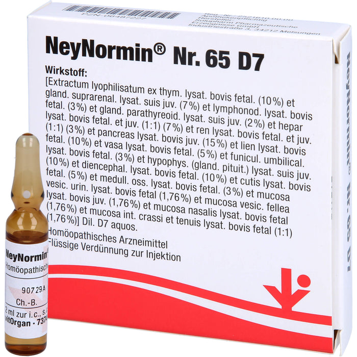 NeyNormin Nr. 65 D7 Amp., 5X2 ml AMP