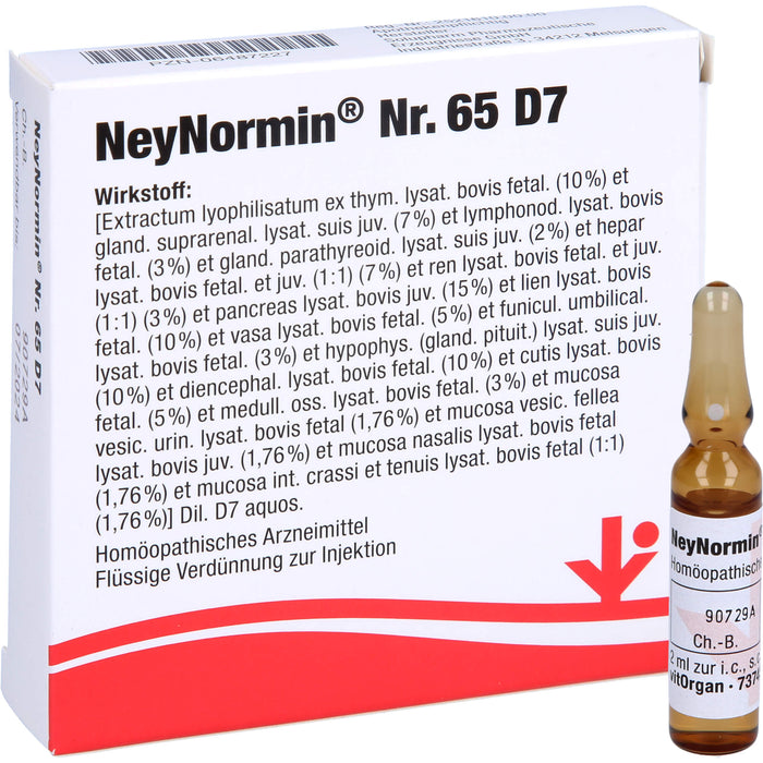 NeyNormin Nr. 65 D7 Amp., 5X2 ml AMP