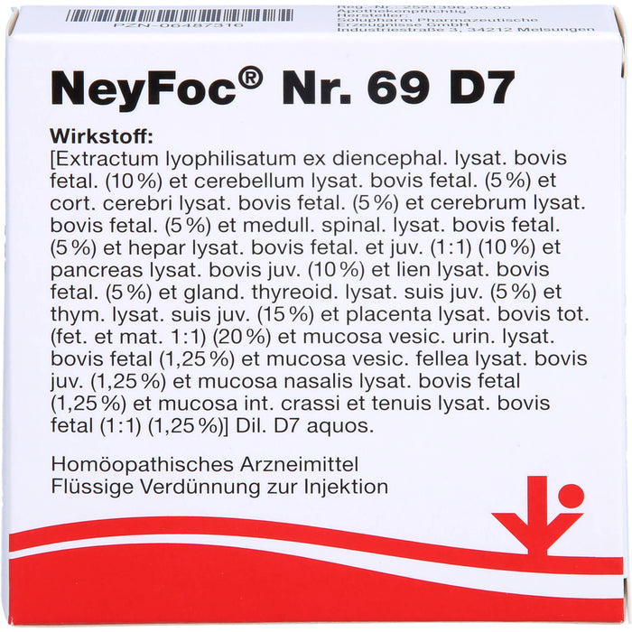 NeyFoc Nr. 69 D7 flüssige Verdünnung, 5 ml Lösung