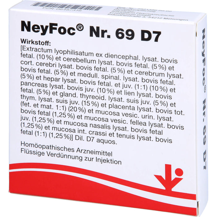 NeyFoc Nr. 69 D7 flüssige Verdünnung, 5 ml Lösung