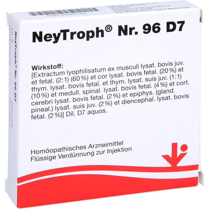 NeyTroph Nr. 96 D7 Amp., 5X2 ml AMP