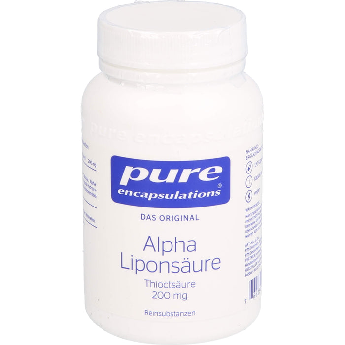 Pure Encapsulations Alpha Liponsäure Kapseln, 120 St. Kapseln