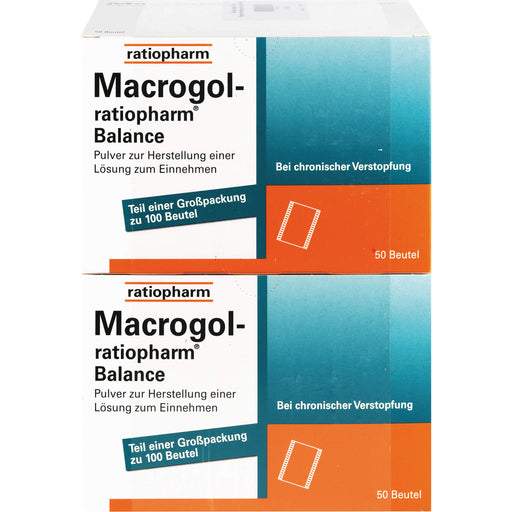 Macrogol-ratiopharm Balance Pulv. zur Herstell. einer Lösung zum Einnehmen, 100 St PLE