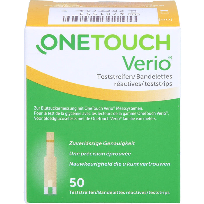 OneTouch Verio Teststreifen, 50 St. Teststreifen