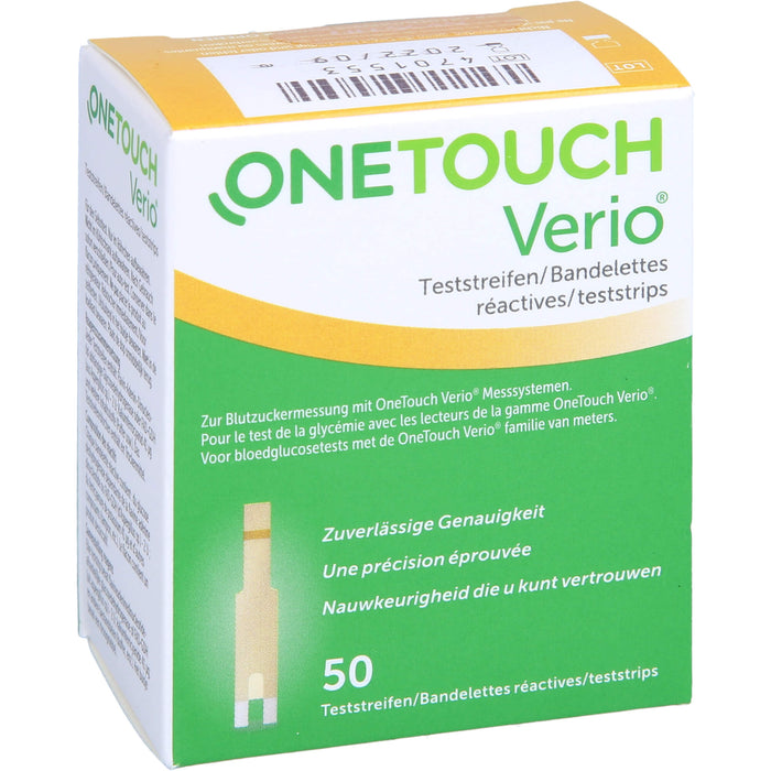 OneTouch Verio Teststreifen, 50 St. Teststreifen