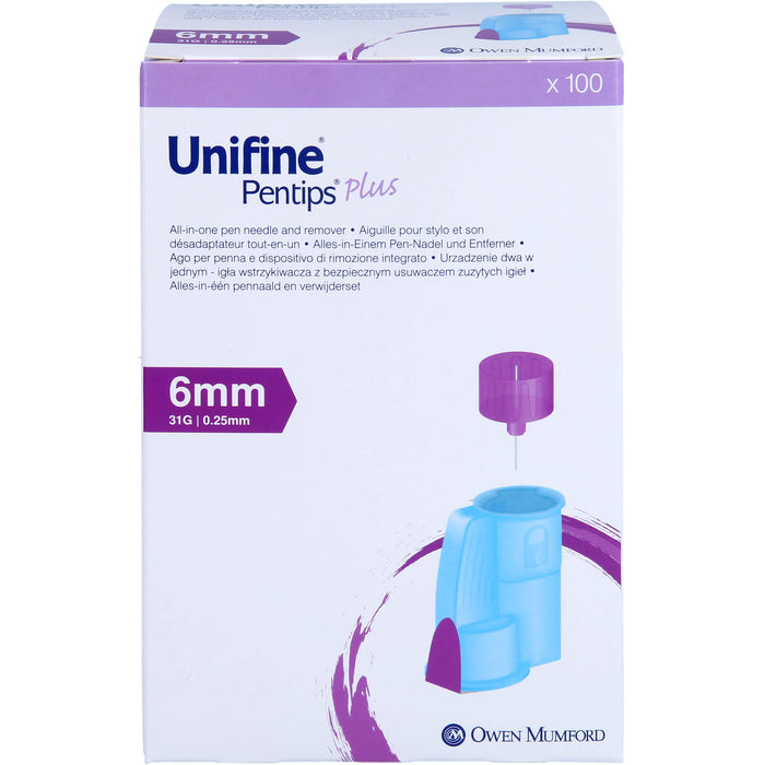 Unifine Pentips Plus 6mm 31G, 100 St KAN