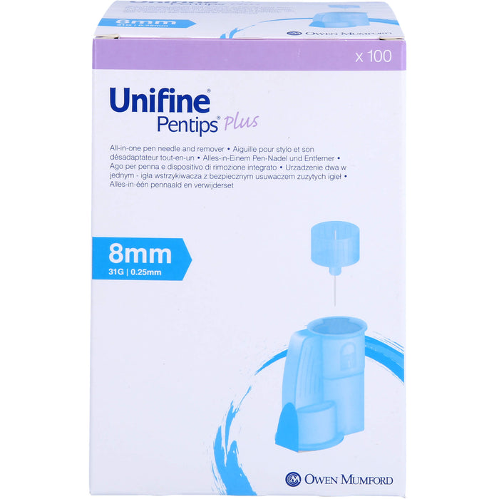 Unifine Pentips Plus 8mm 31G, 100 St KAN