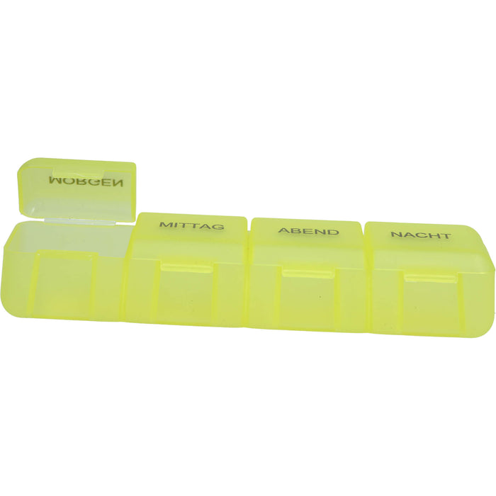 Tablettendose 1 Tag 4 Fächer gross, 1 St 