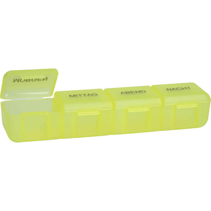 Tablettendose 1 Tag 4 Fächer gross, 1 St