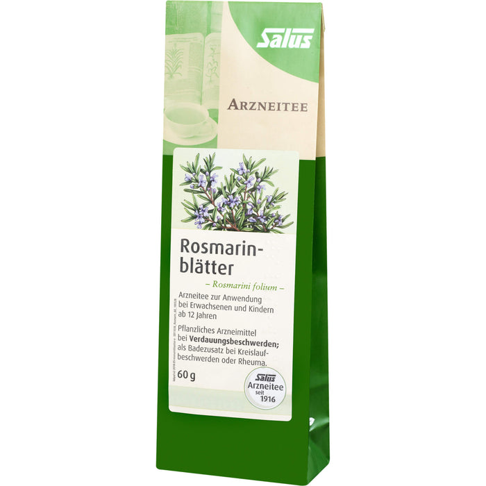 Salus Rosmarinblätter Rosmarini folium bei Verdauungsbeschwerden, 60 g Tee
