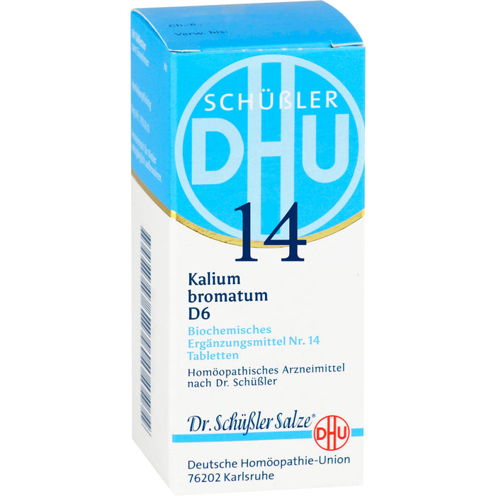 Biochemie DHU 14 Kalium bromatum D6 Tabletten, 420 St. Tabletten