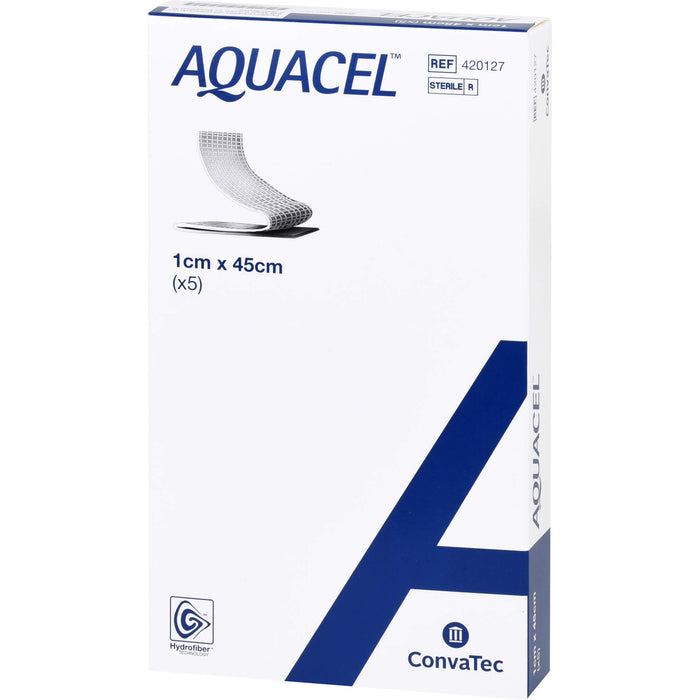 Aquacel Tamponade m.Verstärkungsfasern 1cmx45cm, 5 St TPO