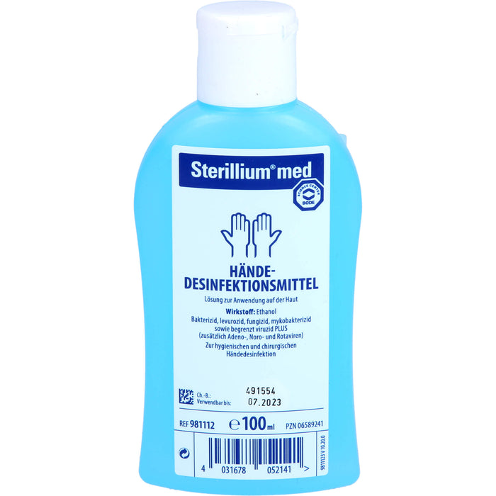 Sterillium med Hände-Desinfektionsmittel Lösung, 100 ml Lösung