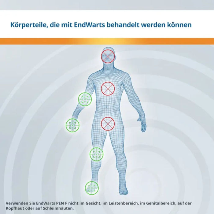 EndWarts PEN F Warzenbehandlung für Hände und Füße, 3 ml Lösung