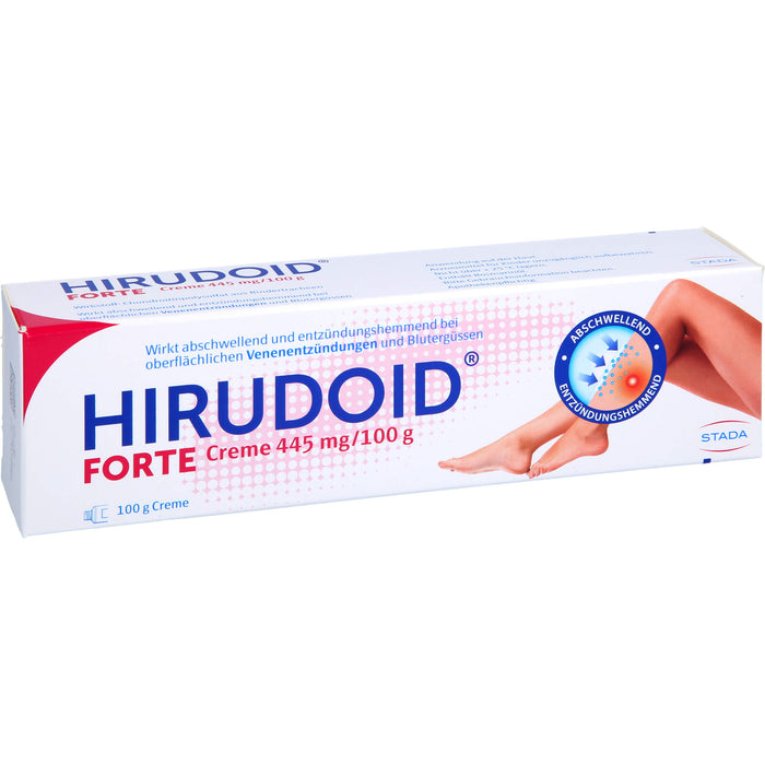 Hirudoid forte Creme wirkt abschwellend und entzündungshemmend, 100 g Creme