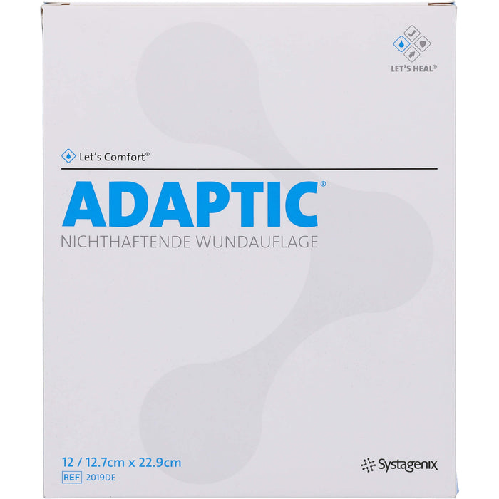 ADAPTIC nichthaftender Wundverband 12,7 x 22,9 cm, 12 St. Kompressen