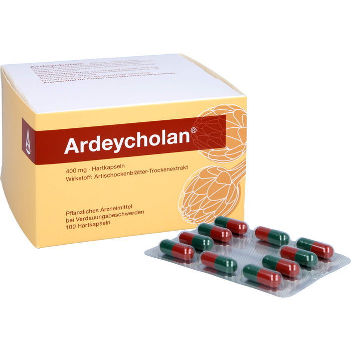 Ardeycholan Hartkapseln bei Verdauungsbeschwerden, 100 St. Kapseln