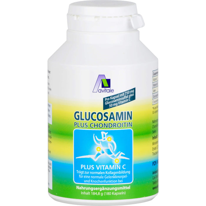 Glucosamin 750mg plus Chondroitin 100mg Kapseln, 180 St KAP