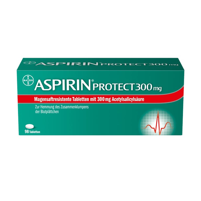 ASPIRIN Protect 100 mg Tabletten, 98 pcs. Tablets