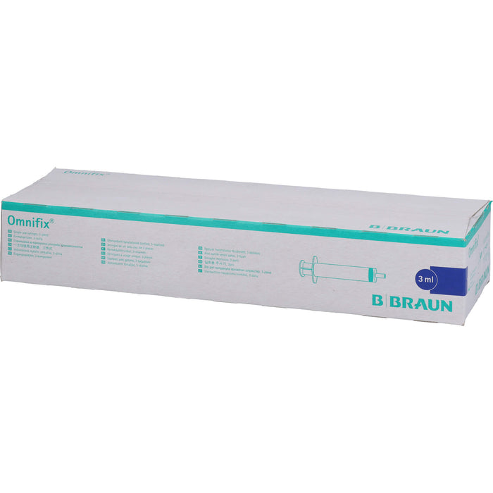 B. Braun Omnifix Solo Luer Spritzen, 100 St. Spritzen
