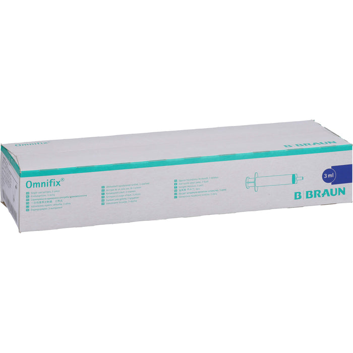 B. Braun Omnifix Solo Luer Spritzen, 100 St. Spritzen