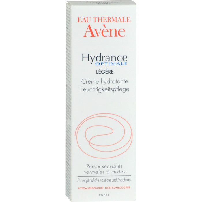 Avène Hydrance Optimale légére Feuchtigkeitspflege leichte Konsistenz Creme, 40 ml Creme