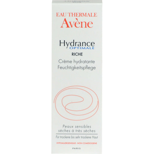 Avène Hydrance Optimale riche Feuchtigkeitspflege reichhaltige Konsistenz Creme, 40 ml Creme