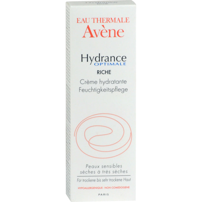Avène Hydrance Optimale riche Feuchtigkeitspflege reichhaltige Konsistenz Creme, 40 ml Creme