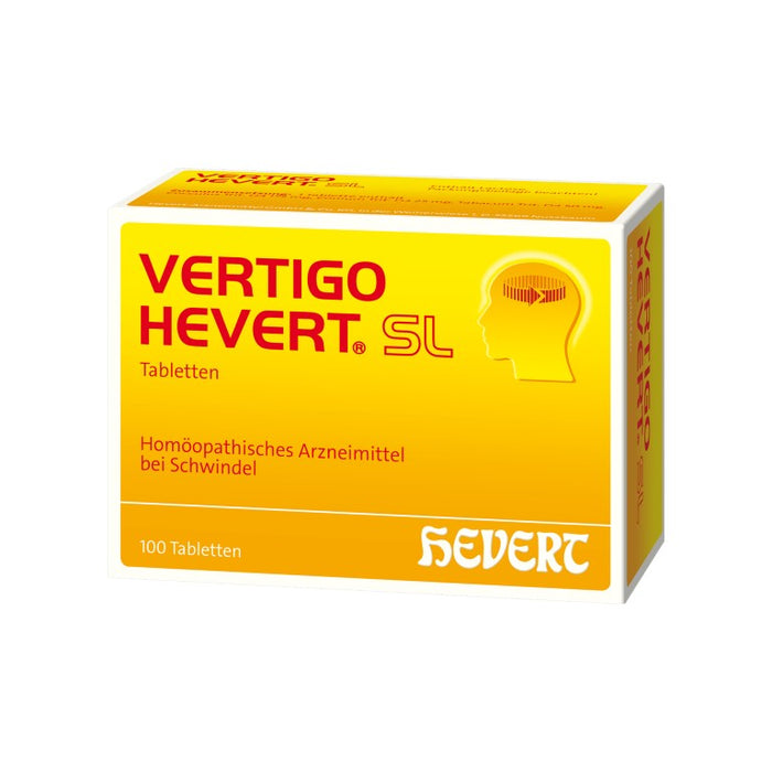 Vertigo Hevert SL Tabletten, 100 St. Tabletten