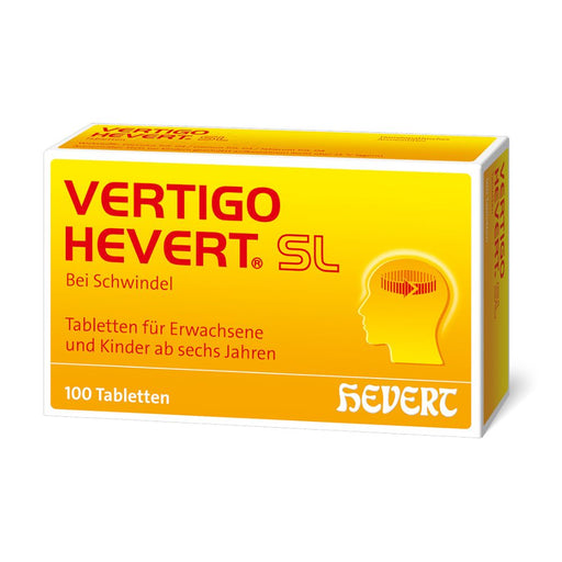 Vertigo Hevert SL bei Schwindelzuständen, 100 St. Tabletten