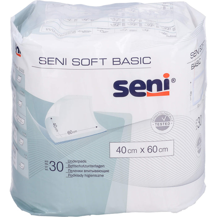 Seni Soft Basic 40x60cm Bettunterlagen, 30 St 