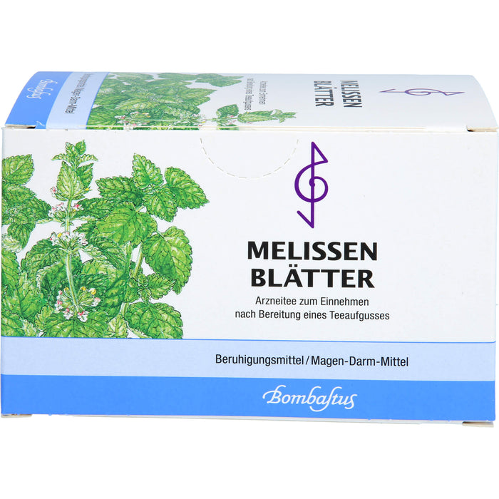 Bombastus Melissenblätter bei Magen-Darm-Beschwerden und zur Beruhigung, 20 St. Filterbeutel