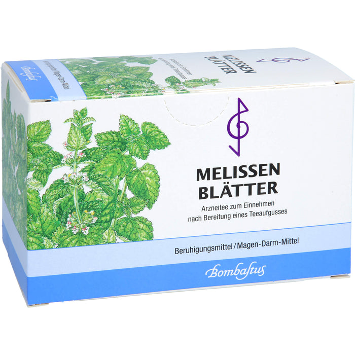 Bombastus Melissenblätter bei Magen-Darm-Beschwerden und zur Beruhigung, 20 St. Filterbeutel