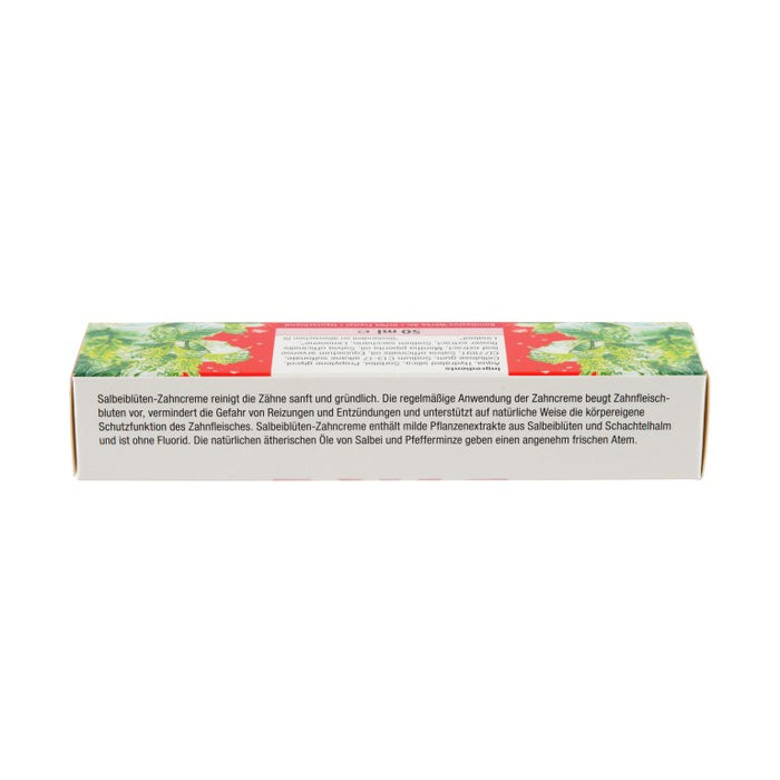 Bombastus Salbeiblüten-Zahncreme, 50 ml Toothpaste