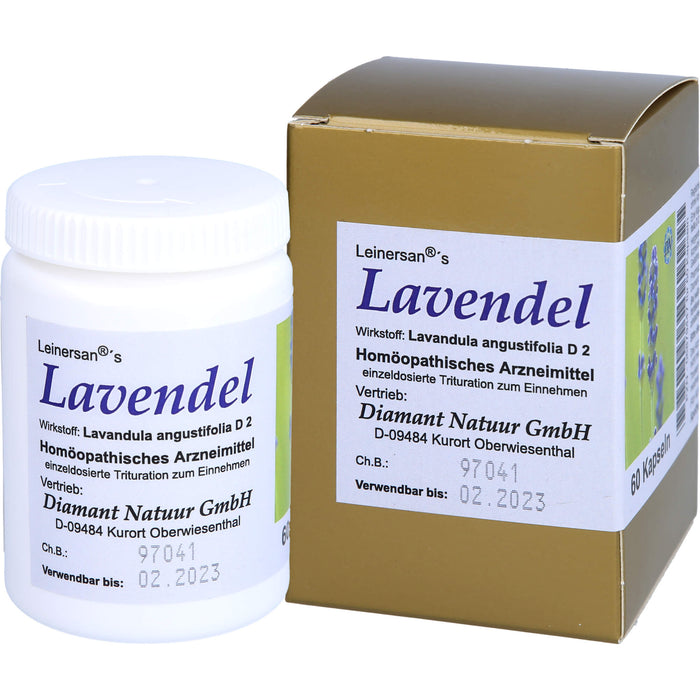 Lavendel Diamant Natuur Kaps., 60 St KAP