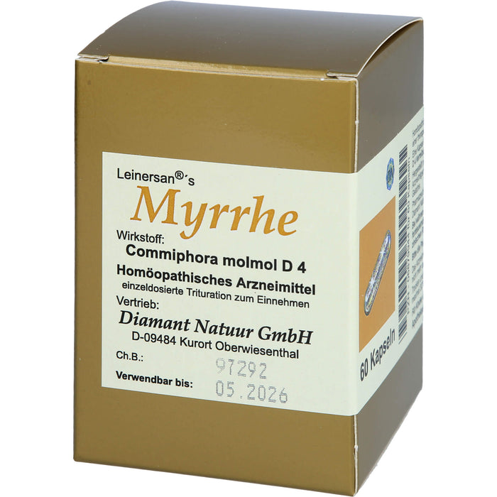 Myrrhe Diamant Natuur Kaps., 60 St KAP