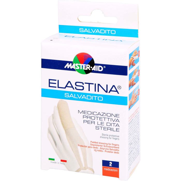 SALVADITO weich gepolsterter, steriler, medizinischer Fingerverband, 2 St. Verband
