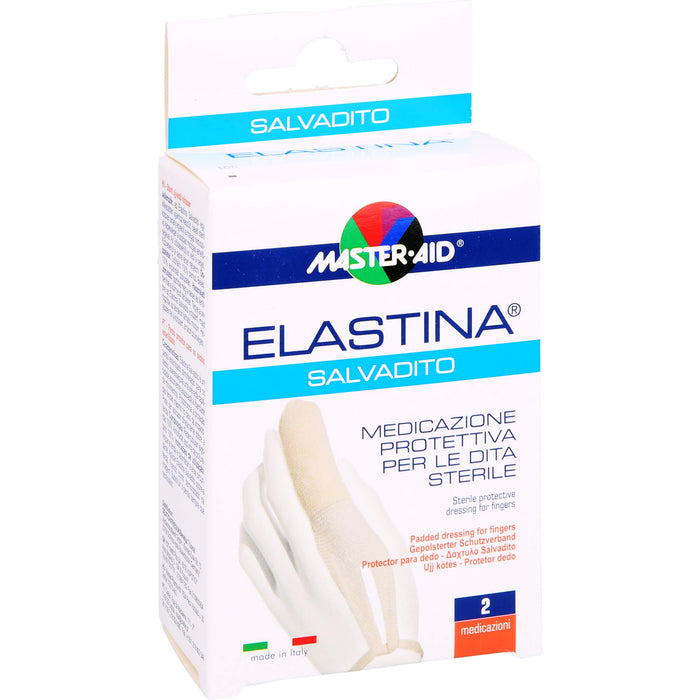 SALVADITO weich gepolsterter, steriler, medizinischer Fingerverband, 2 St. Verband