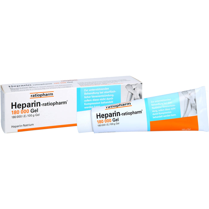 Heparin-ratiopharm  180 000 Gel, 150 g Gel