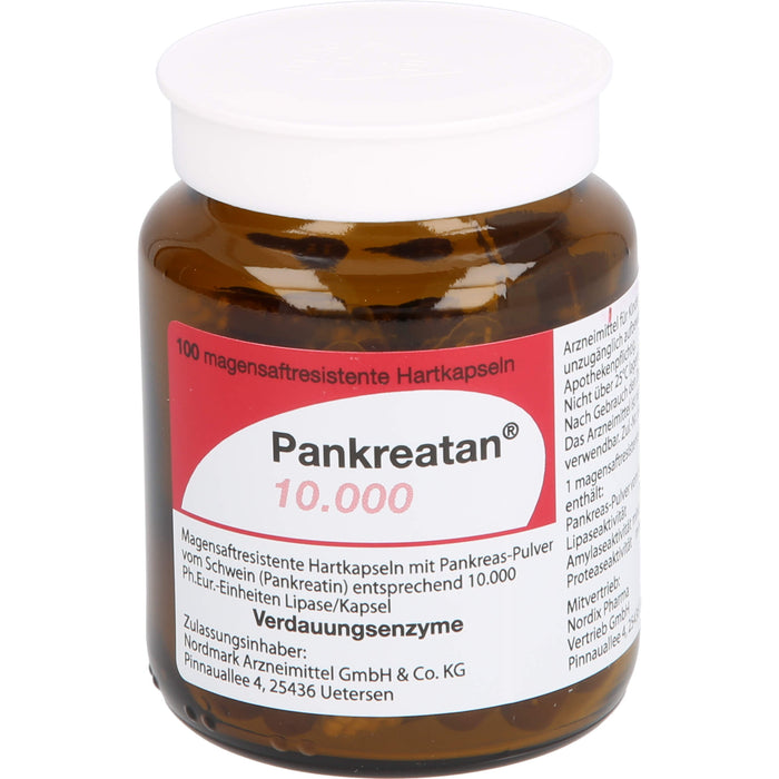 Pankreatan  10.000, Magensaftresistente Hartkapseln, 200 St. Kapseln