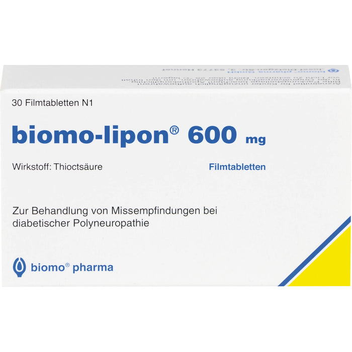 biomo-lipon 600 mg Filmtabletten, 30 St. Tabletten