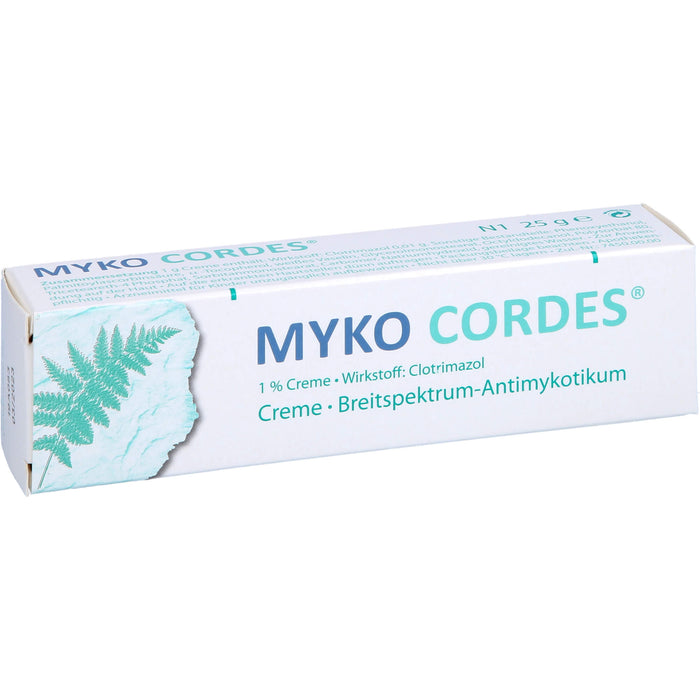 Myko Cordes  1% Creme, 25 g Creme