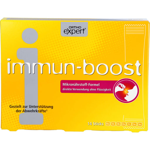 ORTHOEXPERT immun-boost Direktgranulat zur Unterstützung der Abwehrkräfte, 14 St. Granulat