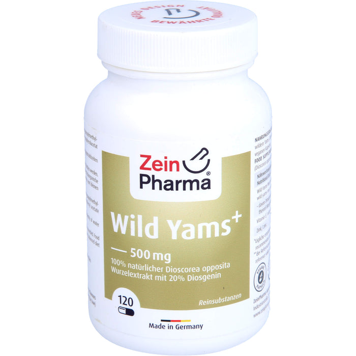 ZeinPharma Wild Yams Plus 500 mg Kapseln, 120 St. Kapseln