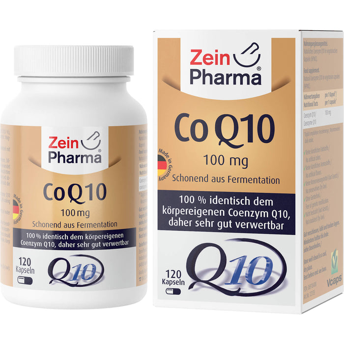 ZeinPharma CoQ10 100 mg Kapseln, 120 St. Kapseln