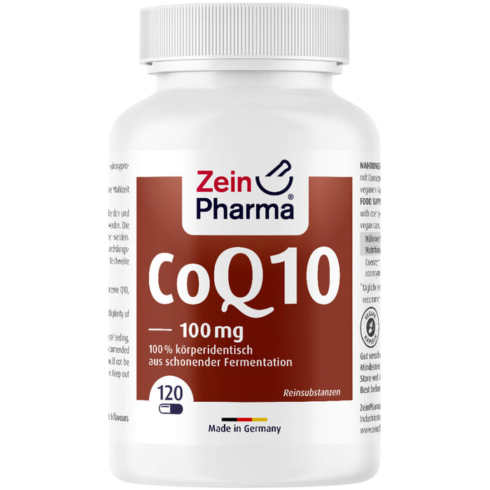 ZeinPharma CoQ10 100 mg Kapseln, 120 St. Kapseln