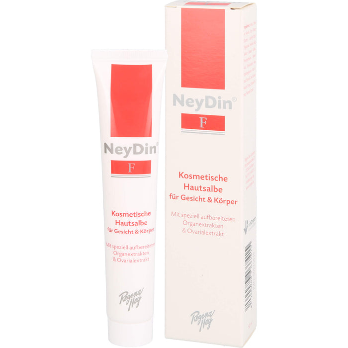 NeyDin F Kosmetische Hautsalbe für Gesicht und Körper, 50 ml Salbe
